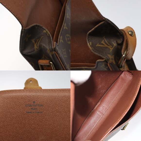 LOUIS VUITTON Monogram Cartouchiere GM Shoulder Bag M51252 - Picture 12 of 13